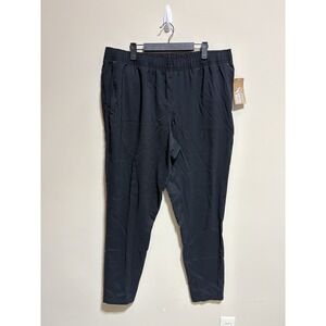 Eddie Bauer  Men XL MR Swift Myth Pants drawstring NWT BLACK